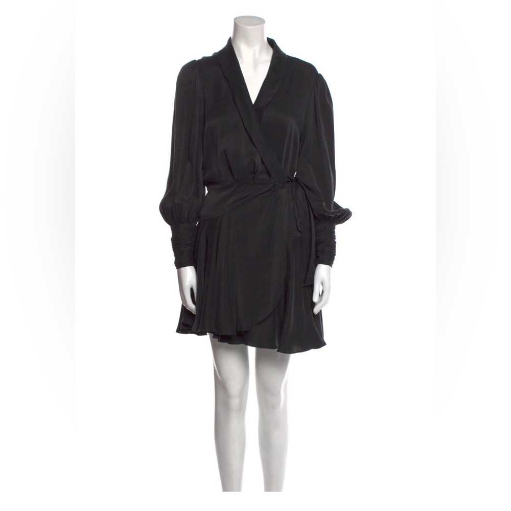 Zimmerman silk wrap dress